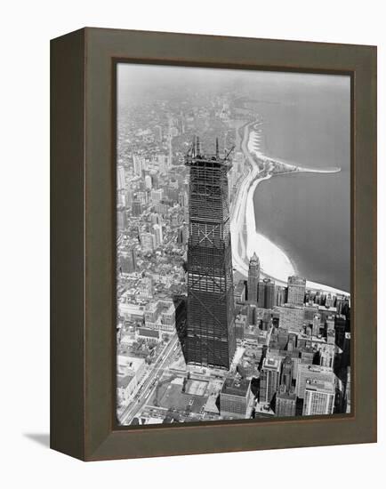 John Hancock Building-MR-Framed Premier Image Canvas