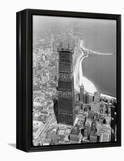 John Hancock Building-MR-Framed Premier Image Canvas