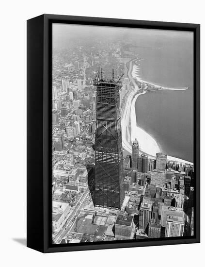 John Hancock Building-MR-Framed Premier Image Canvas