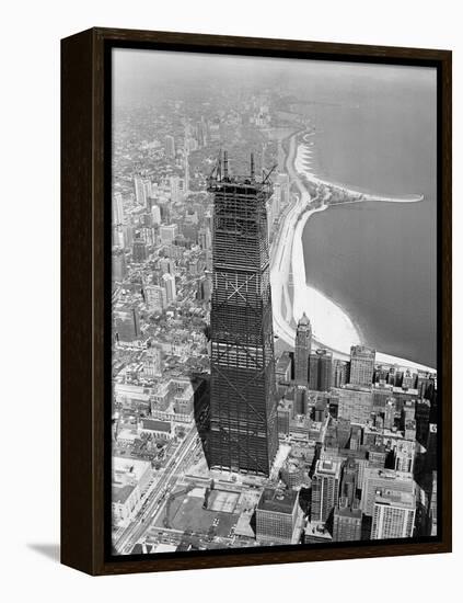 John Hancock Building-MR-Framed Premier Image Canvas