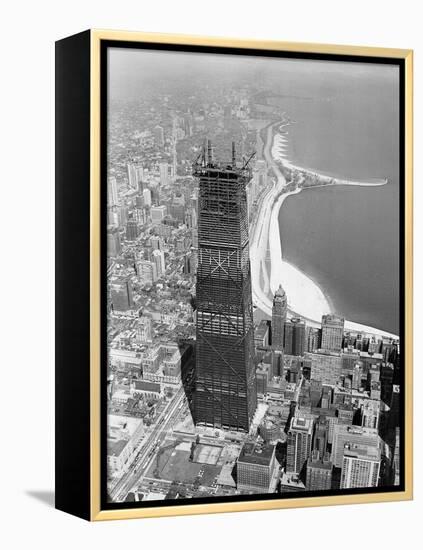 John Hancock Building-MR-Framed Premier Image Canvas