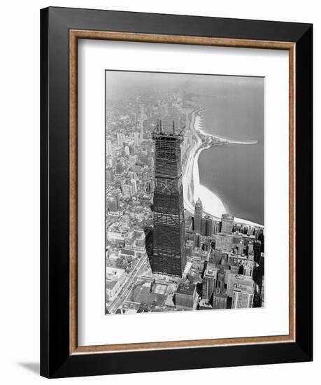 John Hancock Building-MR-Framed Premium Photographic Print