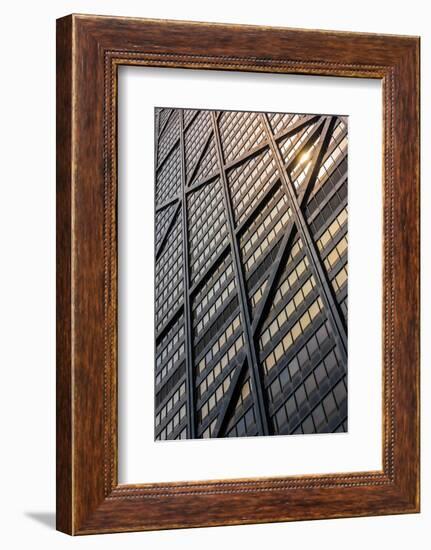 John Hancock Exterior Skin Chicago-Steve Gadomski-Framed Photographic Print