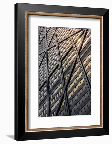 John Hancock Exterior Skin Chicago-Steve Gadomski-Framed Photographic Print