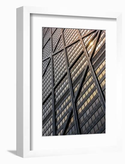 John Hancock Exterior Skin Chicago-Steve Gadomski-Framed Photographic Print