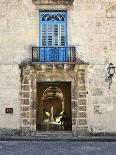 Fountain in Plaza San Francisco, with Convent and Church of San Francisco De Asis, Havana, Cuba-John Harden-Framed Photographic Print