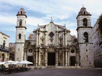 The Cathedral of Havana, Cuba, West Indies, Central America-John Harden-Photographic Print