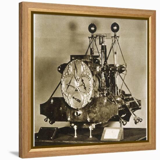 John Harrison's First Marine Chronometer-null-Framed Premier Image Canvas