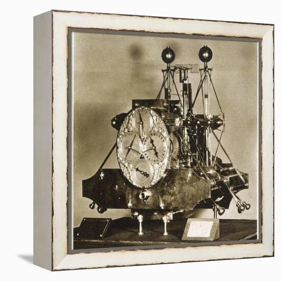 John Harrison's First Marine Chronometer-null-Framed Premier Image Canvas