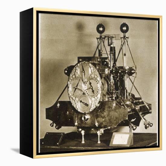 John Harrison's First Marine Chronometer-null-Framed Premier Image Canvas