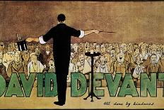David Devant: Poster c1910-John Hassall-Giclee Print