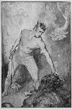 Beowulf Who Has the Strength of Thirty Men Rips off the Arm of Grendel the Monster-John Henry Frederick Bacon-Photographic Print