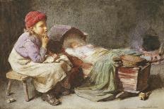 The Little Mother-John Henry Henshall-Giclee Print