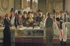 The Public Bar, 1883-John Henry Henshall-Giclee Print