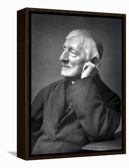 John Henry Newman, British Cardinal, Late 19th Century-null-Framed Premier Image Canvas