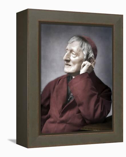 John Henry Newman, British cardinal, late 19th century-Unknown-Framed Premier Image Canvas