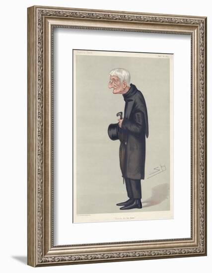 John Henry Newman Catholic Convert, Subsequently a Cardinal-null-Framed Photographic Print