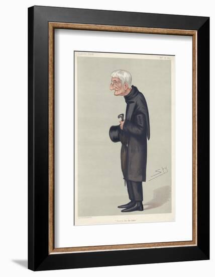 John Henry Newman Catholic Convert, Subsequently a Cardinal-null-Framed Photographic Print