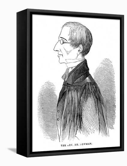 John Henry Newman Theologian Later a Catholic at Age 43-null-Framed Stretched Canvas