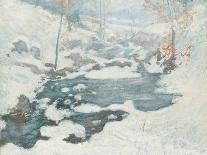 Winter Harmony-John Henry Twachtman-Art Print