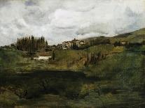Tuscan Landscape-John Henry Twachtman-Giclee Print