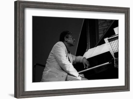 John Hicks, Brecon Jazz Festival, Brecon, Wales, August, 1999-Brian O'Connor-Framed Photographic Print