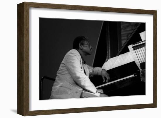 John Hicks, Brecon Jazz Festival, Brecon, Wales, August, 1999-Brian O'Connor-Framed Photographic Print