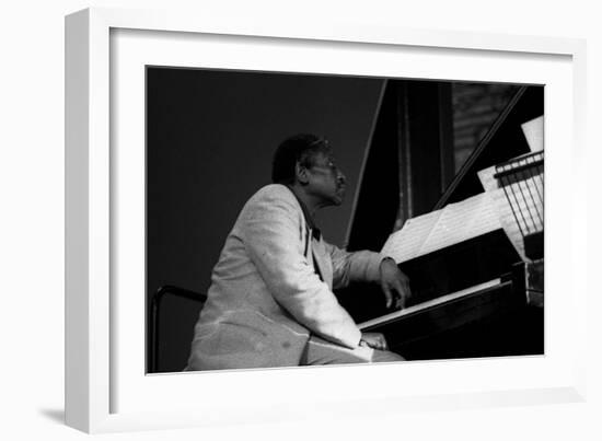 John Hicks, Brecon Jazz Festival, Brecon, Wales, August, 1999-Brian O'Connor-Framed Photographic Print