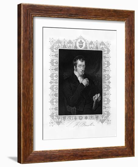 John Hill Burton, Scottish Historian, Jurist, and Economist, 19th Century-W Holl-Framed Giclee Print