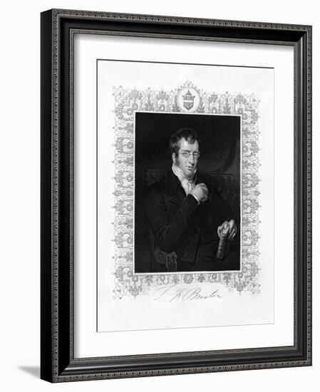 John Hill Burton, Scottish Historian, Jurist, and Economist, 19th Century-W Holl-Framed Giclee Print