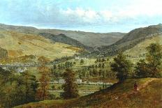 Hebden Bridge from Palace House, Fairfield, 1869-John Holland-Giclee Print