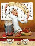 Sushi-Man-John Howard-Mounted Giclee Print