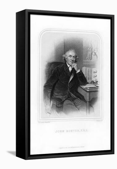John Hunter, Scottish Surgeon, 1870-Francis Holl-Framed Premier Image Canvas