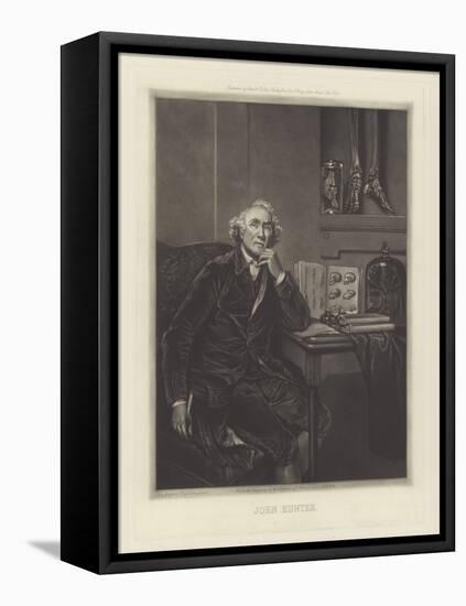 John Hunter, Scottish Surgeon-Sir Joshua Reynolds-Framed Premier Image Canvas