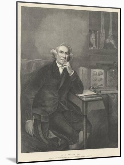 John Hunter-Sir Joshua Reynolds-Mounted Giclee Print