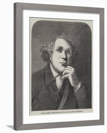 John Hunter-Sir Joshua Reynolds-Framed Giclee Print