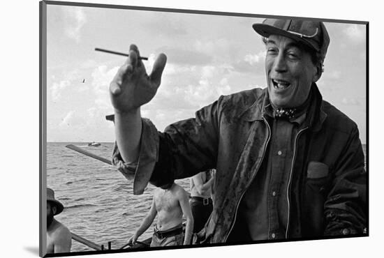John Huston's film " Moby Dick" , starred Gregory Peck,1954.-Erich Lessing-Mounted Photographic Print