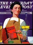 "Dunked Under Water," Saturday Evening Post Cover, August 9, 1941-John Hyde Phillips-Giclee Print