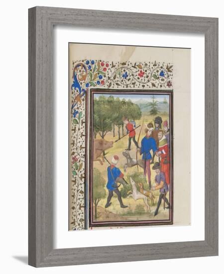 John II Comnenus, Byzantine Emperor at the Hunt, 1460S-null-Framed Giclee Print