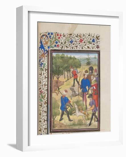 John II Comnenus, Byzantine Emperor at the Hunt, 1460S-null-Framed Giclee Print