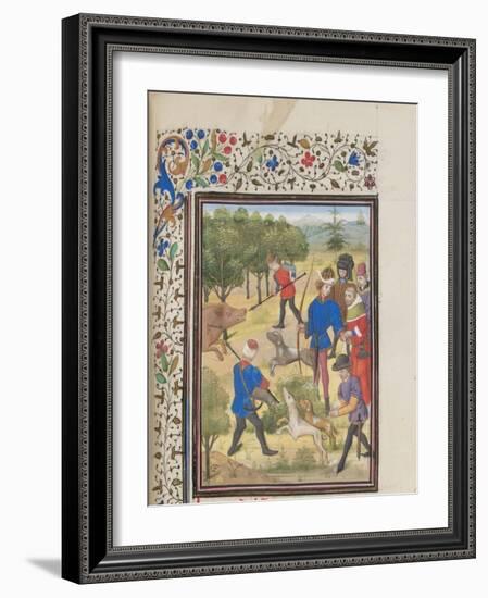 John II Comnenus, Byzantine Emperor at the Hunt, 1460S-null-Framed Giclee Print