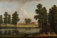 A View of Westminster Abbey, from Rosamund's Pond, St. James's Park-John Inigo Richards-Giclee Print