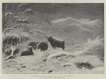 An Autumn Morning in the Highlands-John Isaac Richardson-Framed Giclee Print