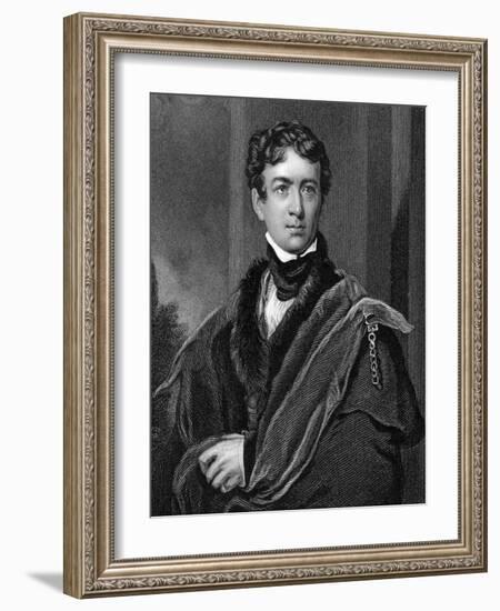 John Ist Earl Durham-Thomas Lawrence-Framed Art Print