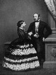 Queen Victoria and Albert, Prince Consort, 1861-John Jabez Edwin Mayall-Framed Giclee Print