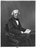 Portrait of Michael Faraday (1791-1867) Engraved by D.J. Pound from a Photograph-John Jabez Edwin Paisley Mayall-Giclee Print