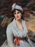 Anne, the Wife of Lieutenant Colonel Hamilton, C1805-John James Masquerier-Framed Giclee Print