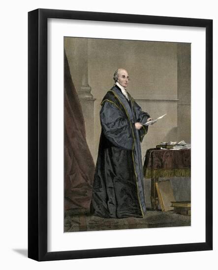John Jay, First Chief Justice of the United States-null-Framed Giclee Print