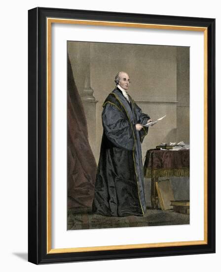 John Jay, First Chief Justice of the United States-null-Framed Giclee Print