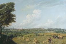 View of Preston from Penwortham Mill, 1821-John Jenkinson-Framed Premier Image Canvas